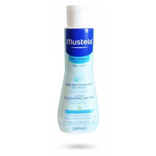 Mustela No Rinse Cleansing Water- Nước làm sạch mặt và cơ thể 